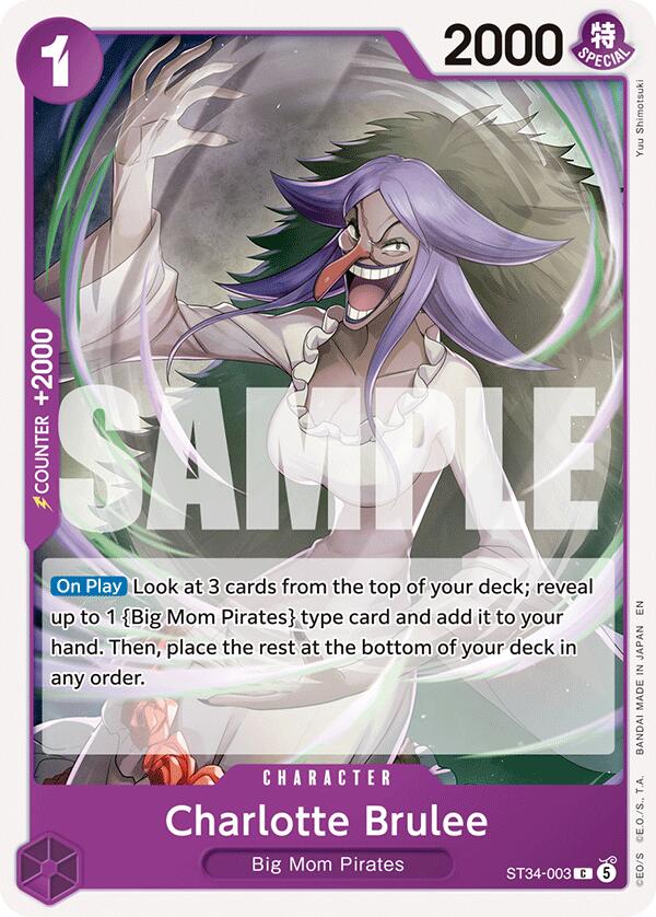 Charlotte Brulee [Starter Deck: PURPLE Charlotte Katakuri] | Gamers Paradise