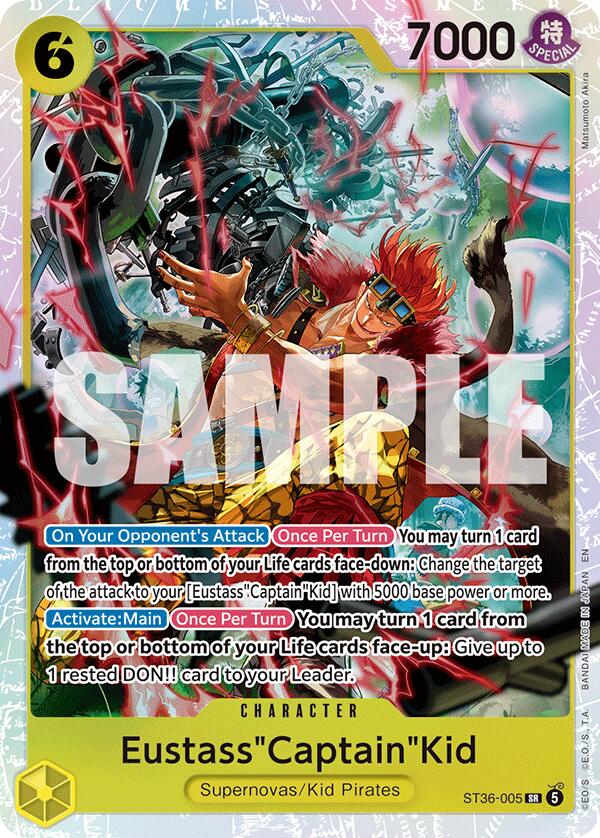 Eustass"Captain"Kid [Starter Deck: 3D2Y] | Gamers Paradise
