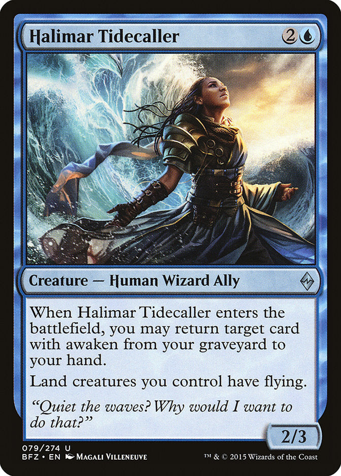 Halimar Tidecaller [Battle for Zendikar] | Gamers Paradise