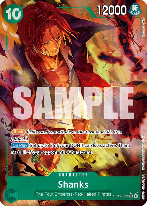 Shanks (Alternate Art) [The World's Strongest Warriors] | Gamers Paradise