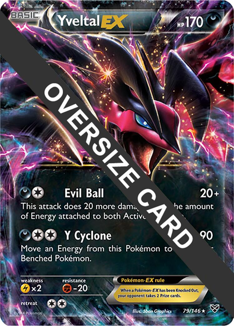 Yveltal EX (79/146) (Jumbo Card) [XY: Base Set] | Gamers Paradise