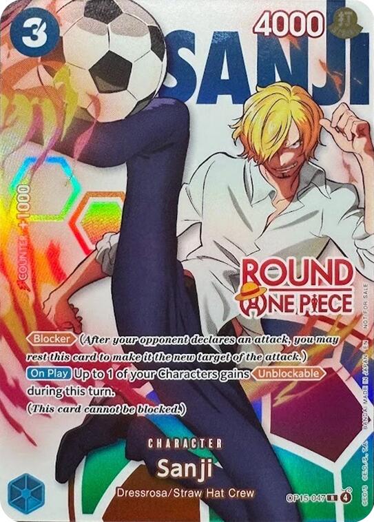 Sanji (Round 1 Promo) [One Piece Promotion Cards] | Gamers Paradise