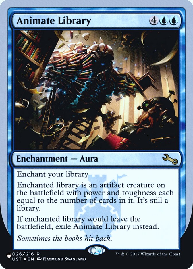 Animate Library (Unfinity Foil Edition) [The List] | Gamers Paradise