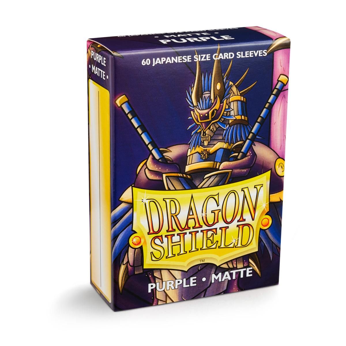 Dragon Shield: Japanese Size 60ct Sleeves - Purple (Matte) | Gamers Paradise