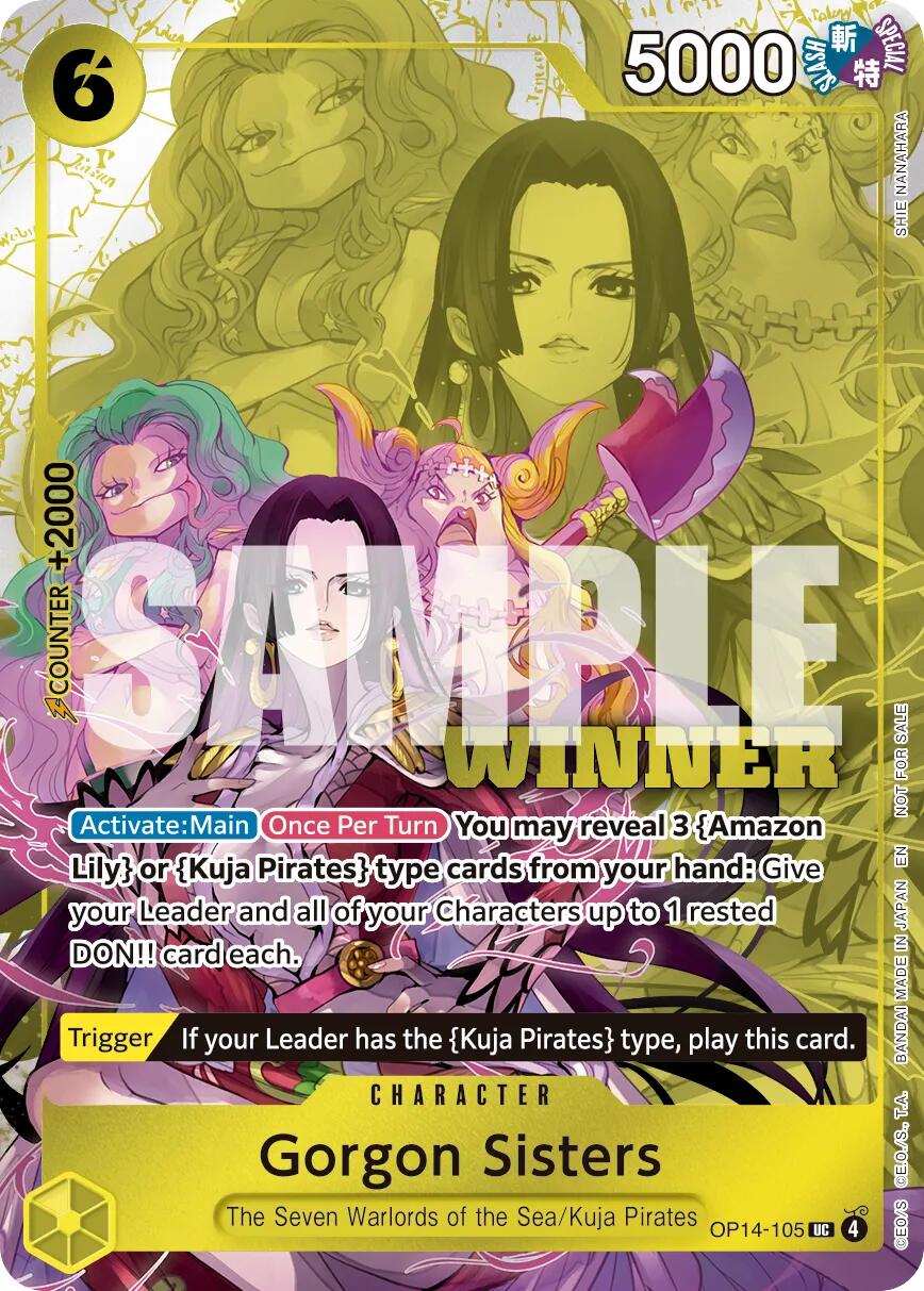 Gorgon Sisters (Winner Pack 2026 Vol. 3) [One Piece Promotion Cards] | Gamers Paradise