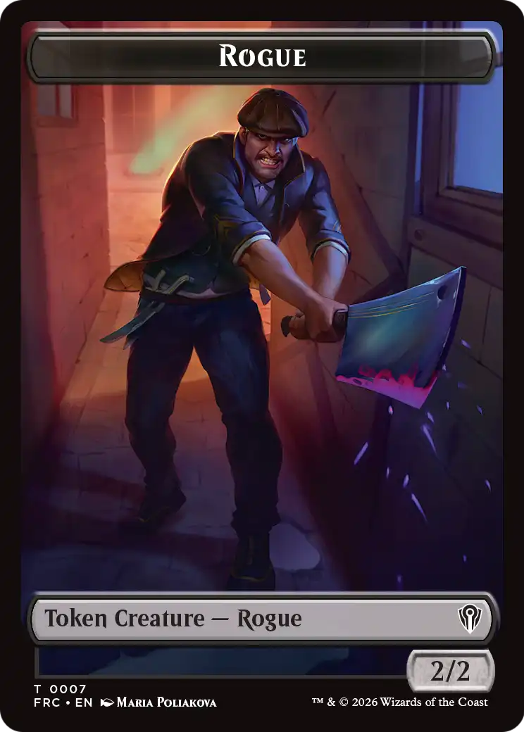 Insect // Rogue Double-Sided Token [Reality Fracture Commander Tokens] | Gamers Paradise