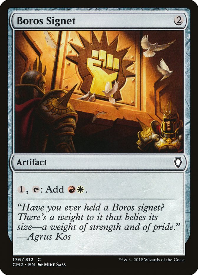 Boros Signet [Commander Anthology Volume II] | Gamers Paradise