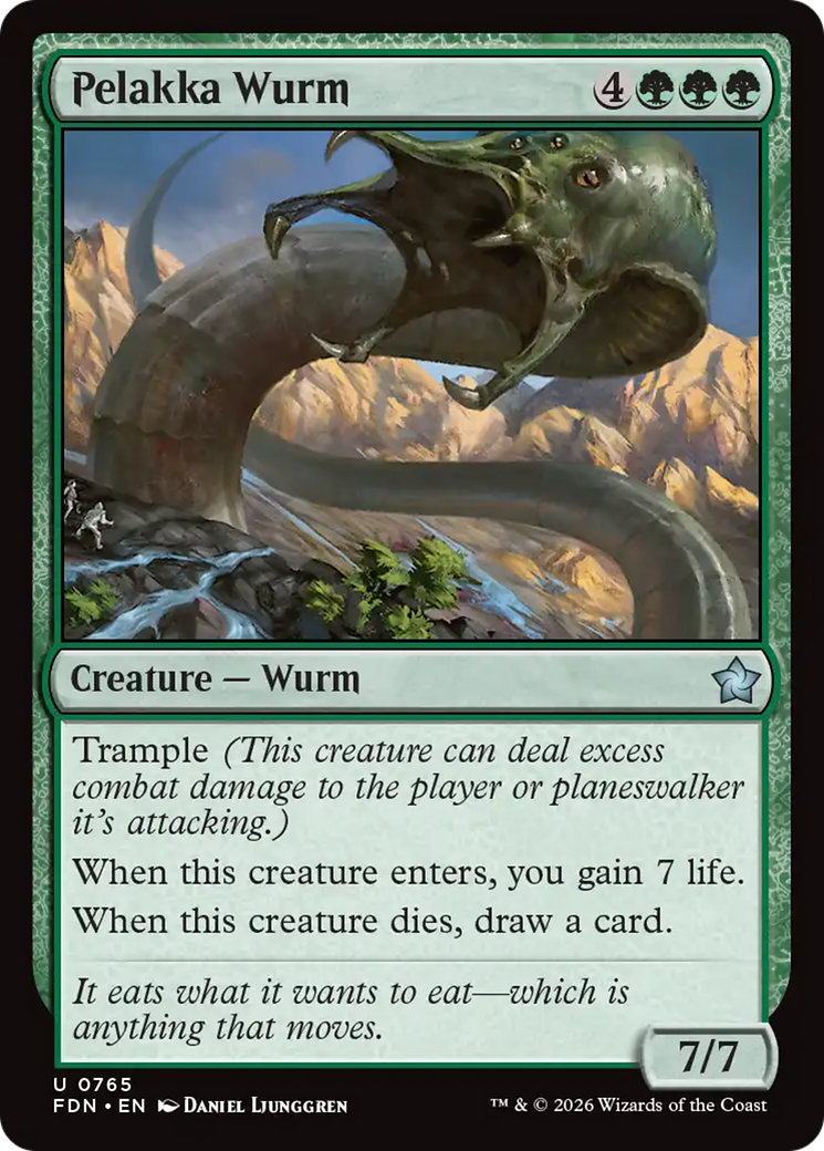 Pelakka Wurm (0765) [Foundations] | Gamers Paradise