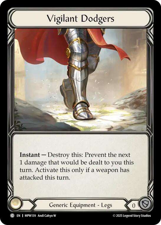 Vigilant Dodgers [MPW139] (Mastery Pack Warrior)  Cold Foil | Gamers Paradise