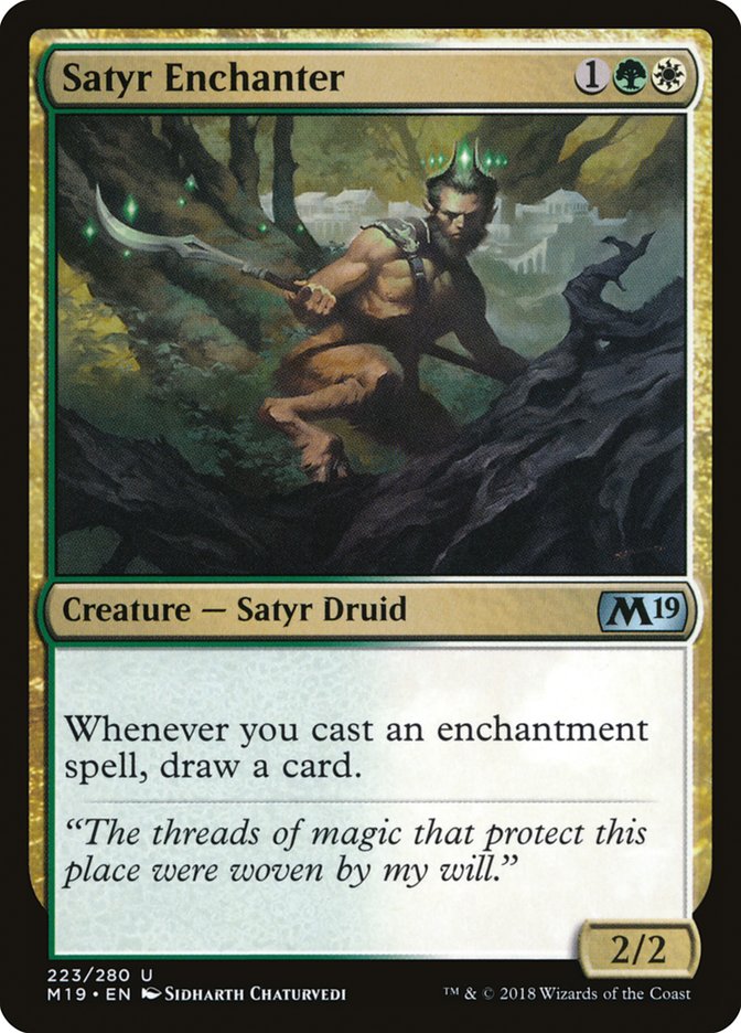 Satyr Enchanter [Core Set 2019] | Gamers Paradise