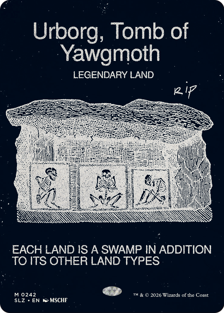 Urborg, Tomb of Yawgmoth (0242) [Secret Lair x MSCHF: The Zeta Set] | Gamers Paradise