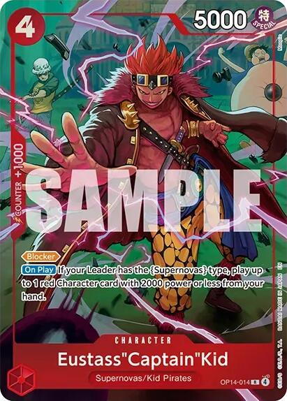 Eustass"Captain"Kid (One Piece Card Game Illustration Box Vol. 8) [One Piece Promotion Cards] | Gamers Paradise