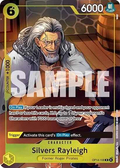 Silvers Rayleigh (One Piece Card Game Illustration Box Vol. 7) [One Piece Promotion Cards] | Gamers Paradise