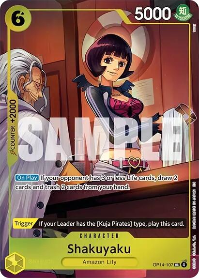Shakuyaku (One Piece Card Game Illustration Box Vol. 7) [One Piece Promotion Cards] | Gamers Paradise