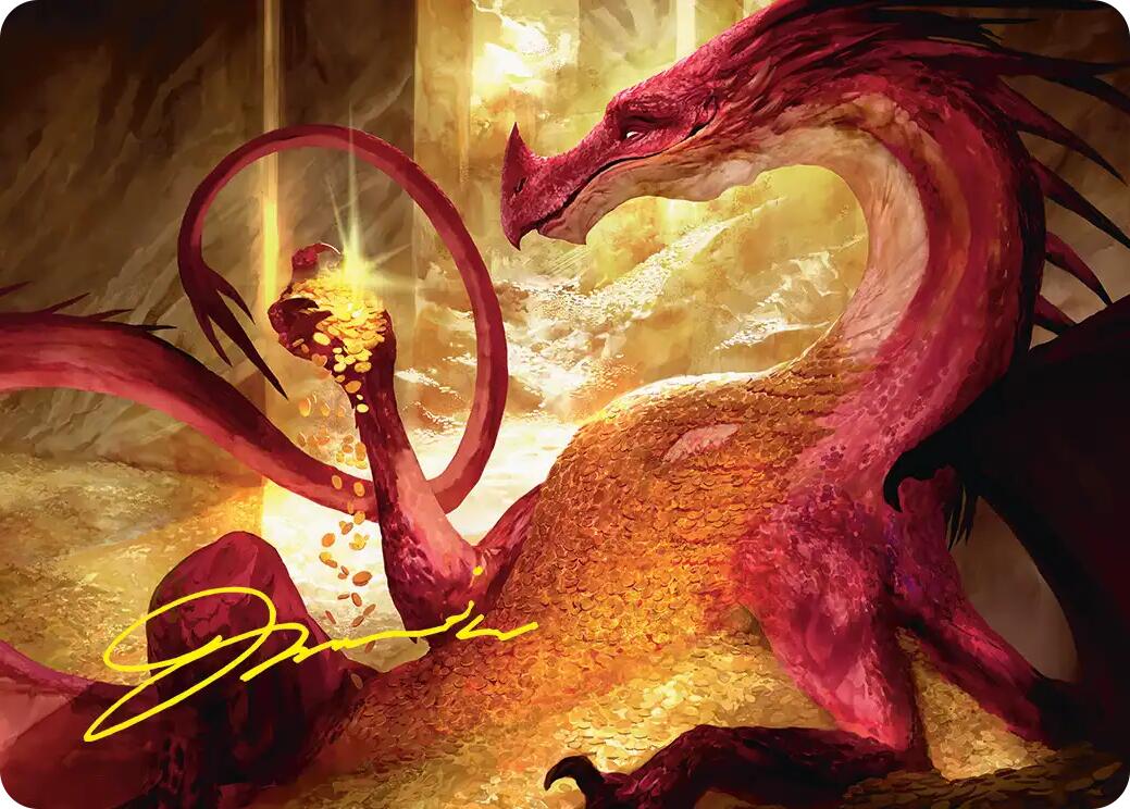 Gleaming Splendor Art Card (Gold-Stamped Signature) [The Hobbit Art Series] | Gamers Paradise