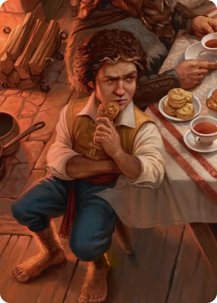 Bilbo, Fellow Conspirator Art Card (4/12) [The Hobbit Art Series] | Gamers Paradise
