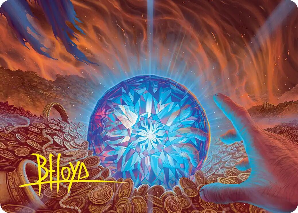 The Arkenstone Art Card (Gold-Stamped Signature) [The Hobbit Art Series] | Gamers Paradise