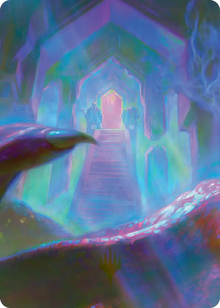 Dragon-Cursed Halls Art Card (8/12) [The Hobbit Art Series] | Gamers Paradise