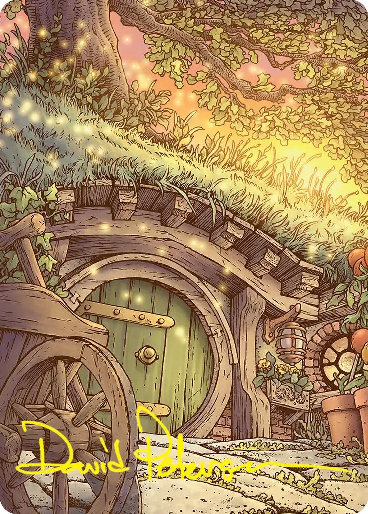 Plains (Summer) Art Card (Gold-Stamped Signature) [The Hobbit Art Series] | Gamers Paradise