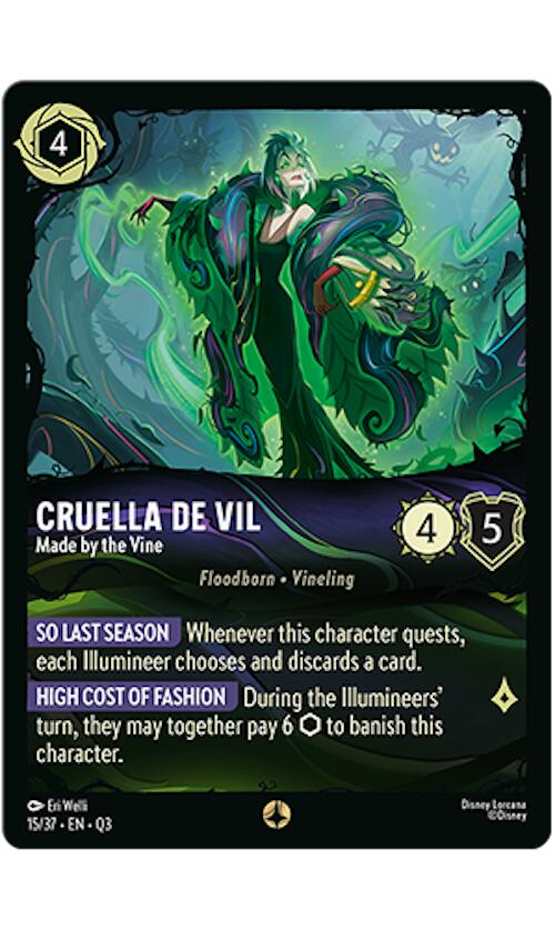 Cruella De Vil - Made by the Vine (15/37) [Illumineer's Quest: The Great Hunny Rescue] | Gamers Paradise