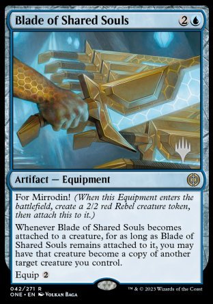 Blade of Shared Souls (Promo Pack) [Phyrexia: All Will Be One Promos] | Gamers Paradise