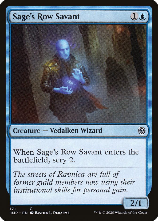 Sage's Row Savant [Jumpstart] | Gamers Paradise