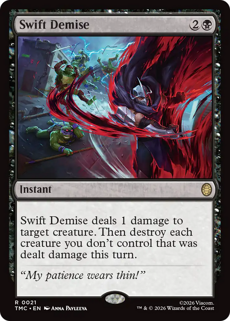 Swift Demise [Teenage Mutant Ninja Turtles Commander] | Gamers Paradise