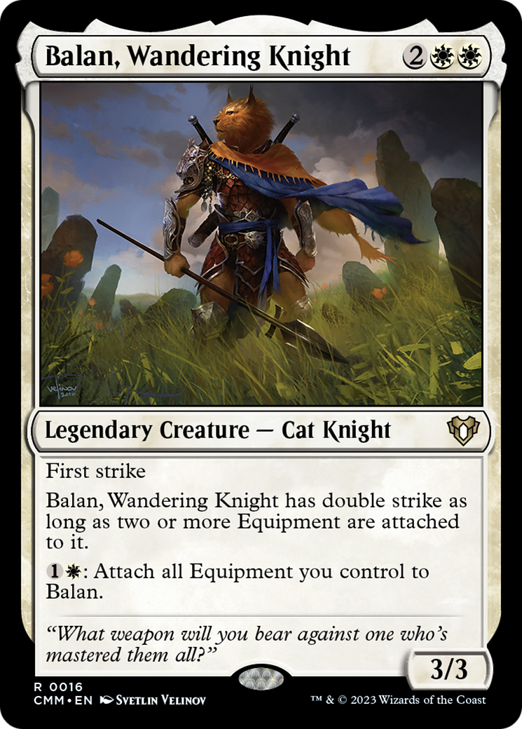 Balan, Wandering Knight [Commander Masters] | Gamers Paradise