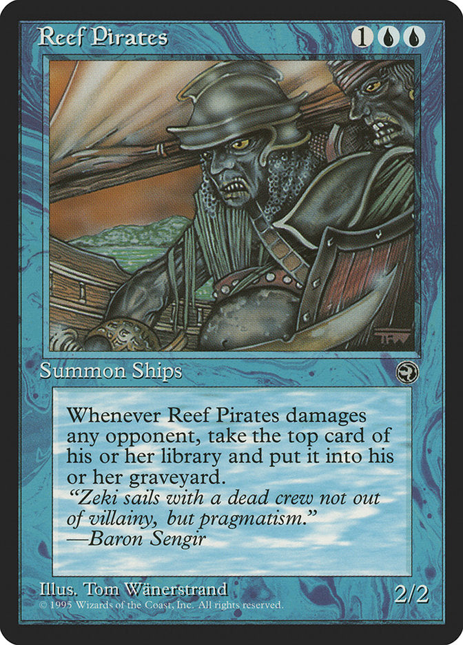 Reef Pirates (Baron Sengir Flavor Text) [Homelands] | Gamers Paradise