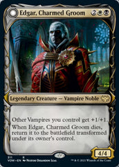 Edgar, Charmed Groom // Edgar Markov's Coffin (Showcase Fang Frame) [Innistrad: Crimson Vow] | Gamers Paradise