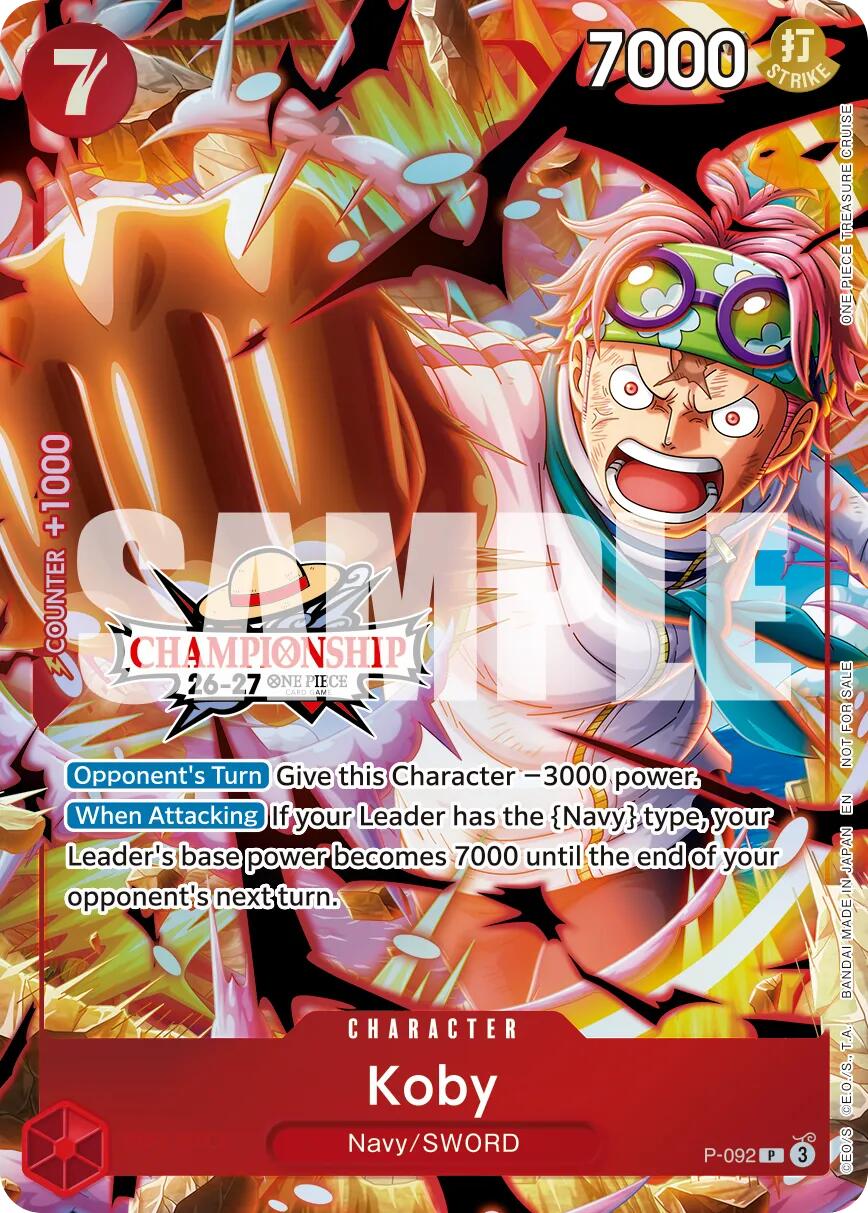 Koby (CS 26-27 Event Pack) [One Piece Promotion Cards] | Gamers Paradise