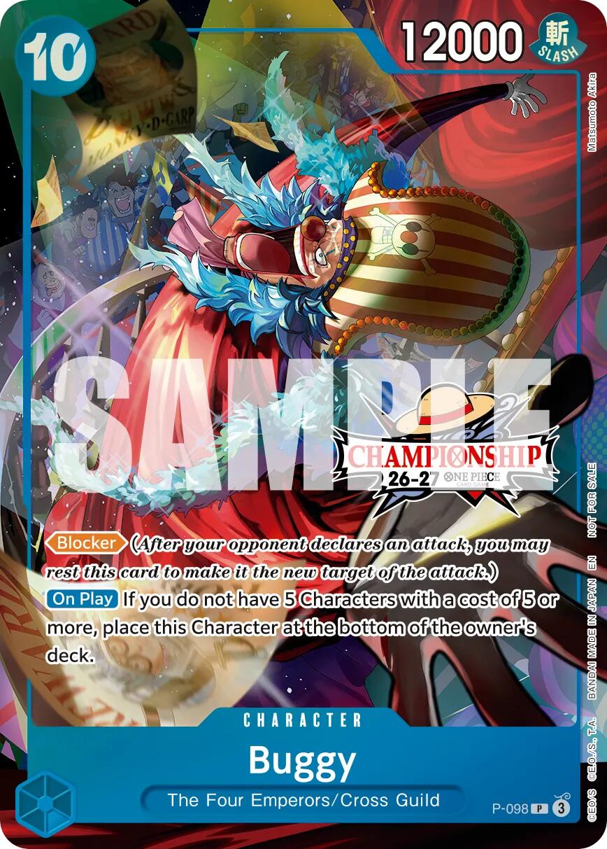 Buggy (CS 26-27 Event Pack) [One Piece Promotion Cards] | Gamers Paradise