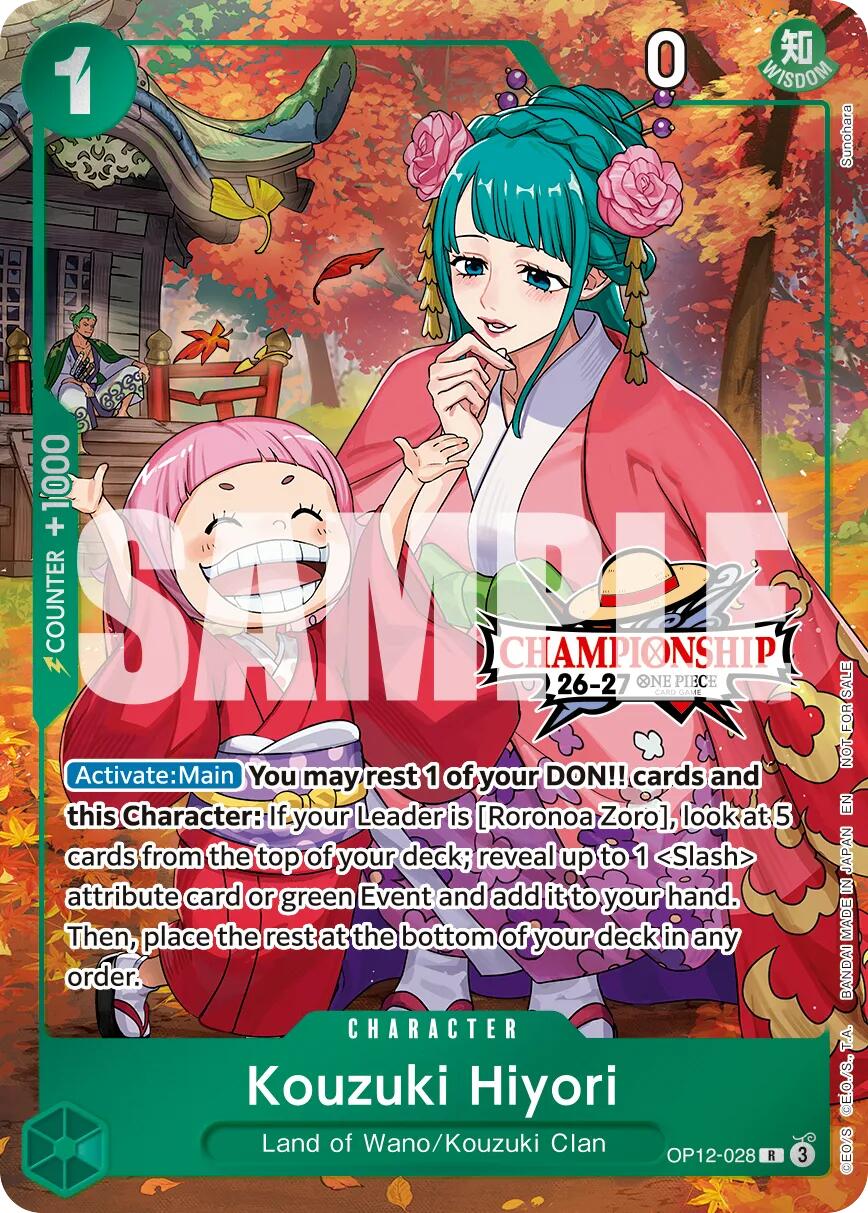 Kouzuki Hiyori (CS 26-27 Celebration Pack) [One Piece Promotion Cards] | Gamers Paradise