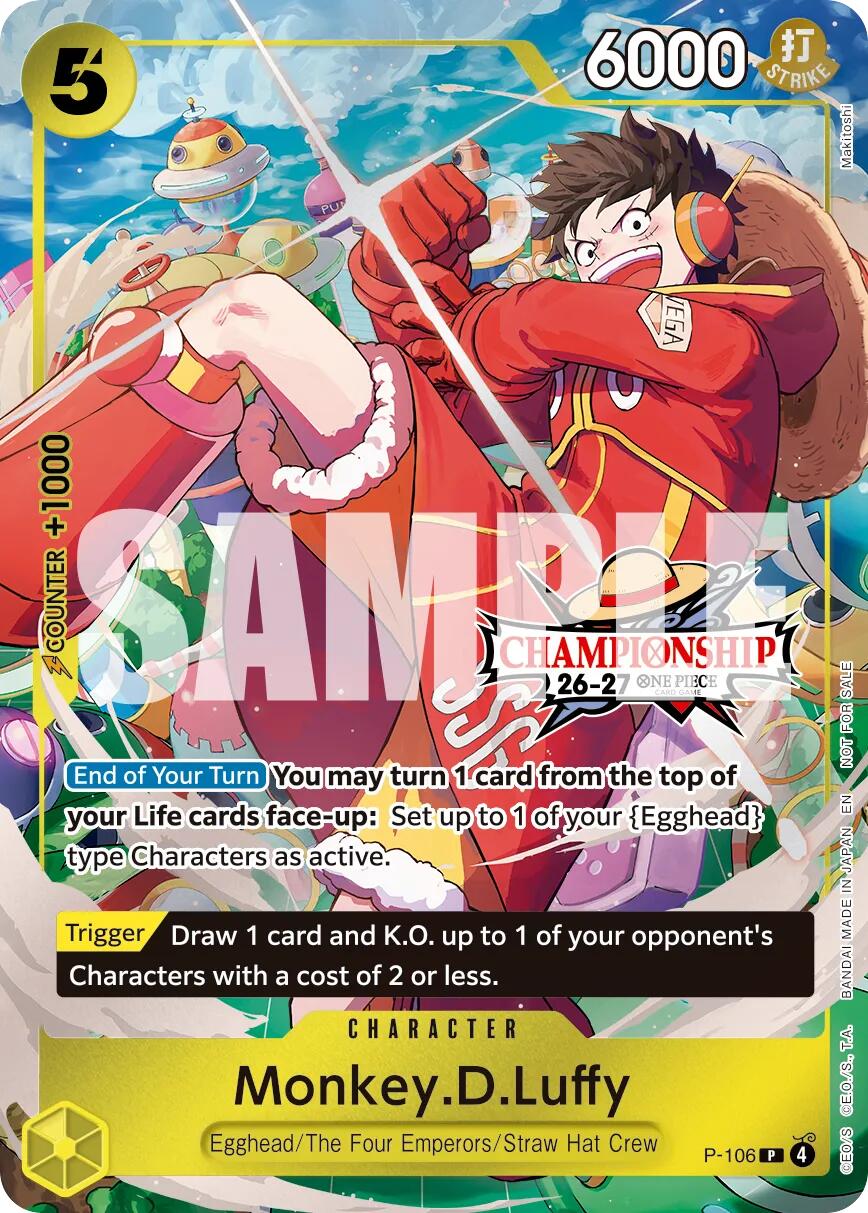 Monkey.D.Luffy (CS 26-27 Celebration Pack) [One Piece Promotion Cards] | Gamers Paradise