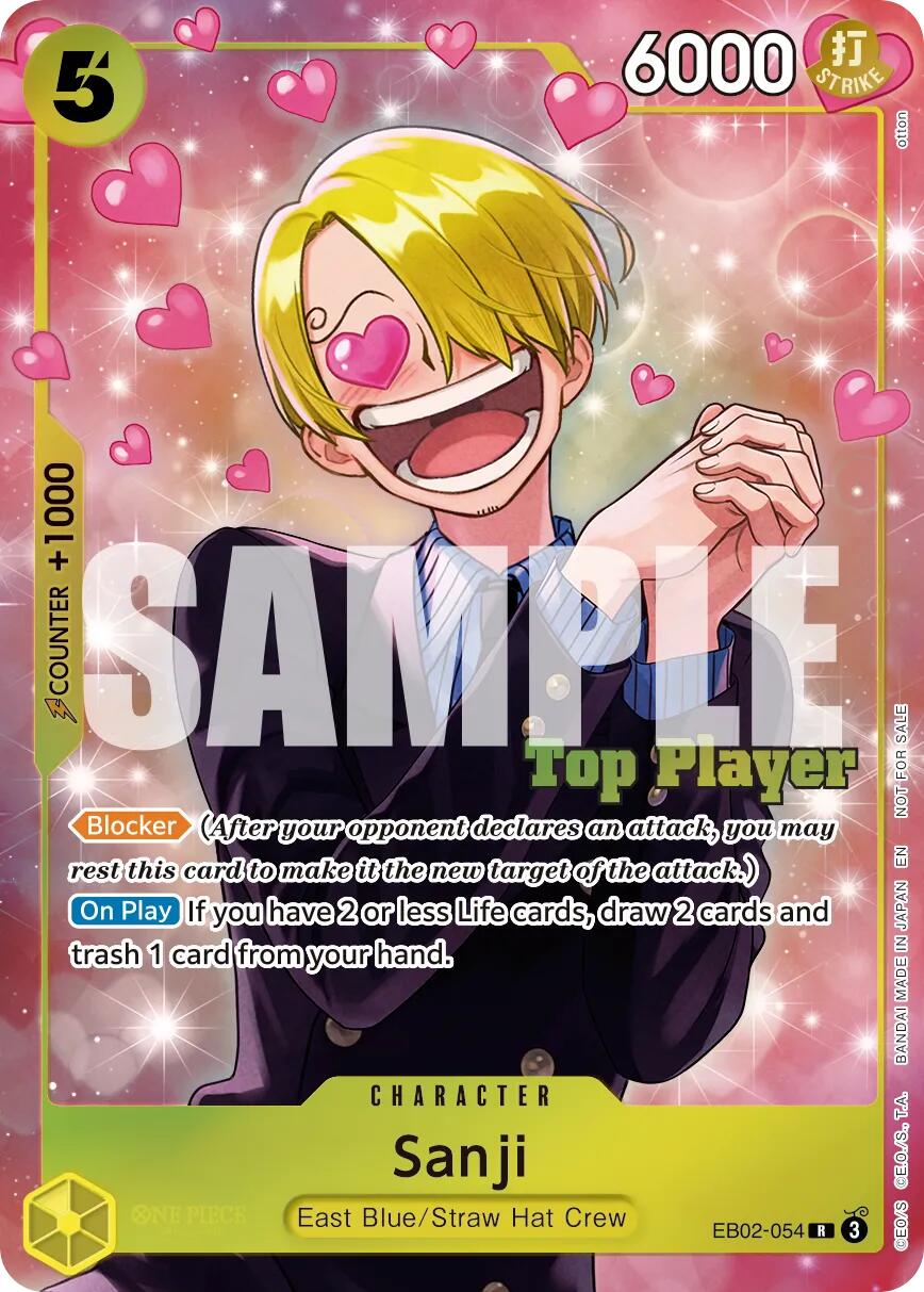 Sanji (CS 26-27 Top Player Pack Vol. 1) [One Piece Promotion Cards] | Gamers Paradise