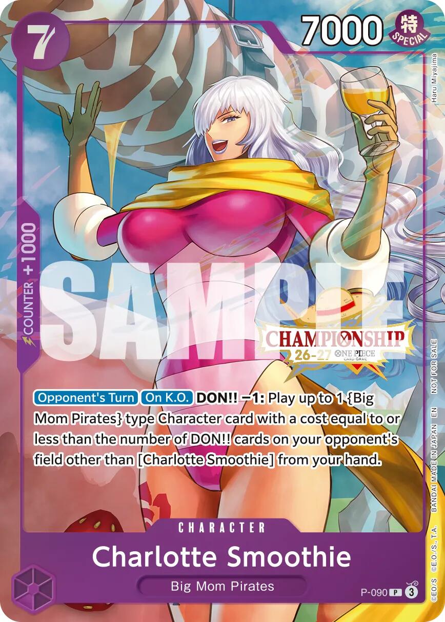 Charlotte Smoothie (CS 26-27 Event Pack Finalist Ver) [One Piece Promotion Cards] | Gamers Paradise