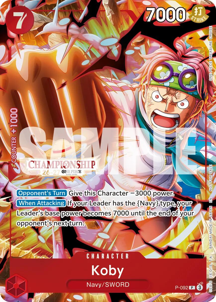 Koby (CS 26-27 Event Pack Finalist Ver.) [One Piece Promotion Cards] | Gamers Paradise
