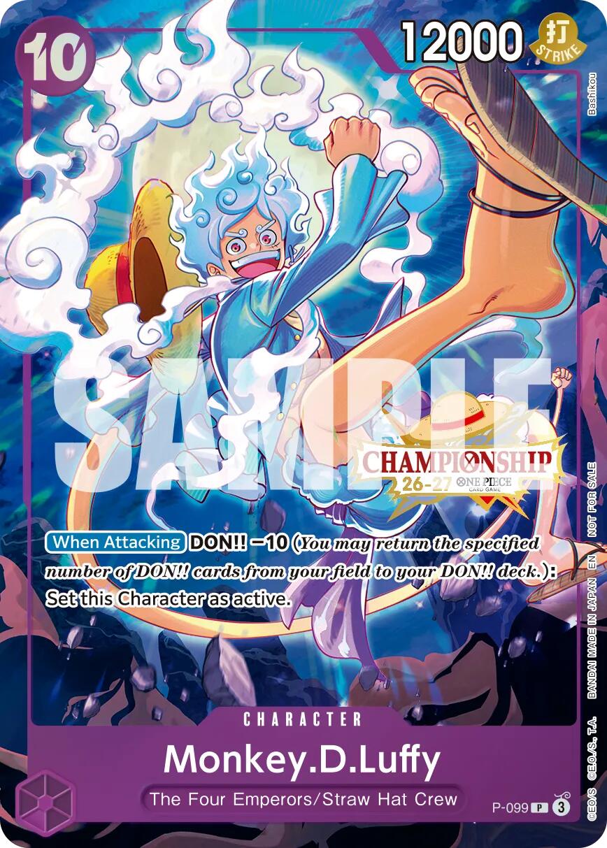 Monkey.D.Luffy (CS 26-27 Event Pack Finalist Ver.) [One Piece Promotion Cards] | Gamers Paradise