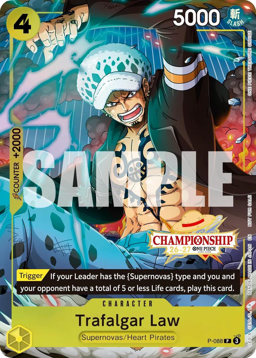 Trafalgar Law (CS 26-27 Event Pack Finalist Ver.) [One Piece Promotion Cards] | Gamers Paradise