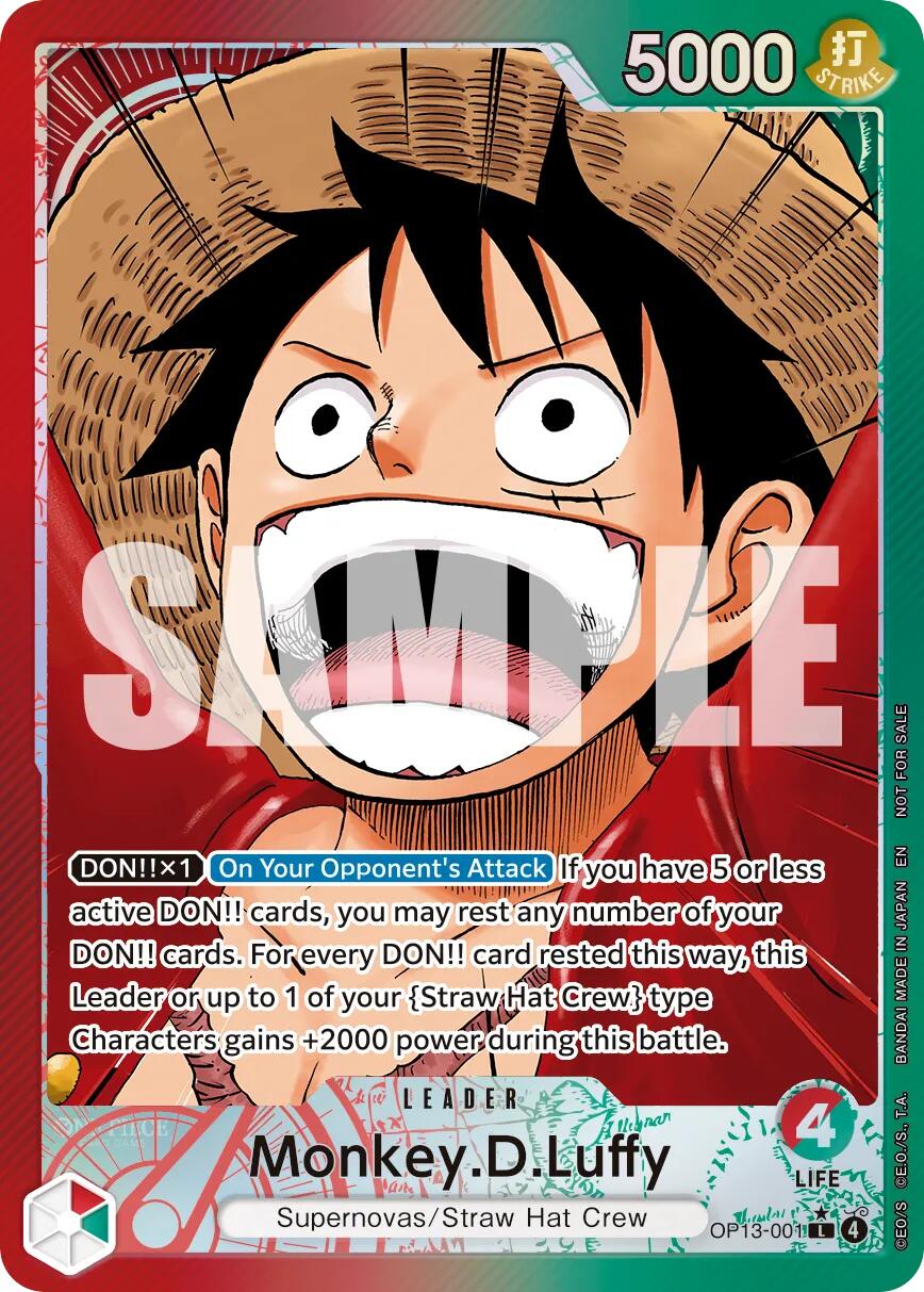 Monkey.D.Luffy (Jumbo) [One Piece Promotion Cards] | Gamers Paradise