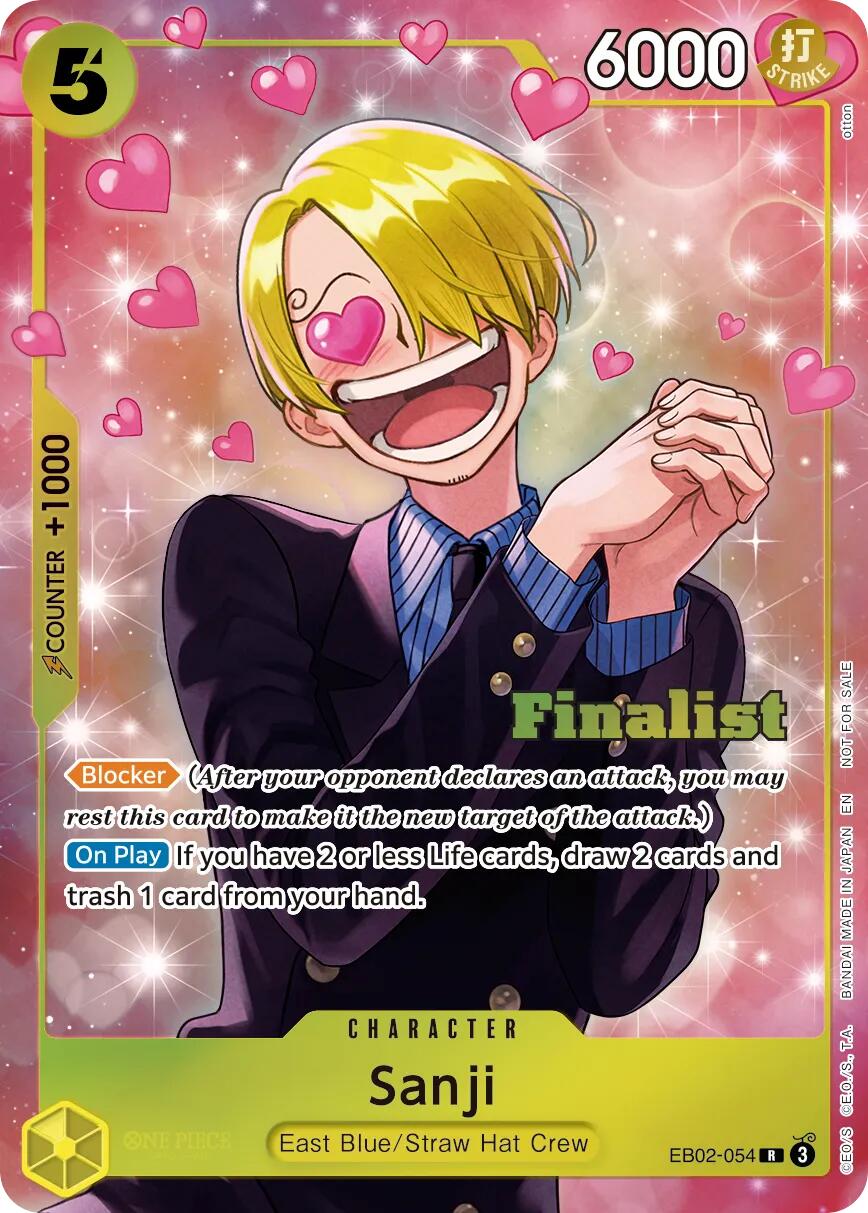 Sanji (CS 26-27 Finalist Card Set Vol. 1) [One Piece Promotion Cards] | Gamers Paradise