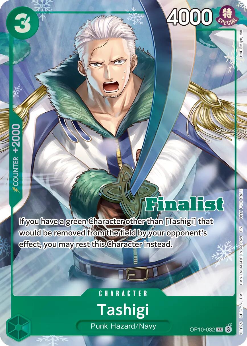 Tashigi (Finalist Card Set Vol.1) [One Piece Promotion Cards] | Gamers Paradise