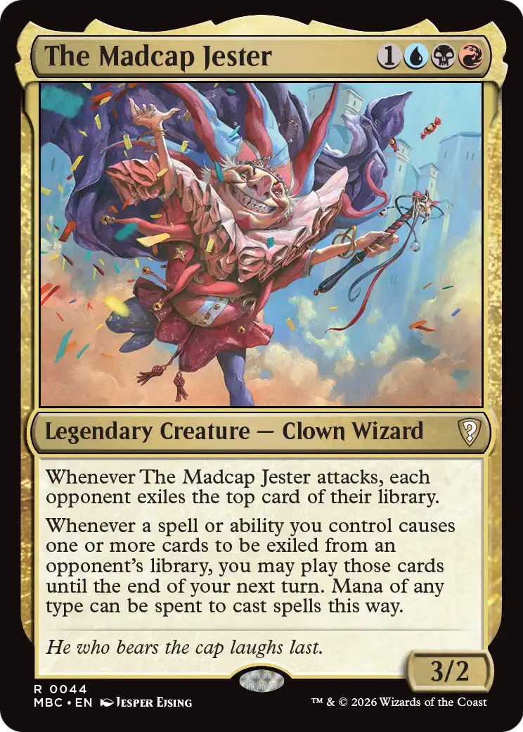 The Madcap Jester [Mystery Booster: Commander Edition] | Gamers Paradise