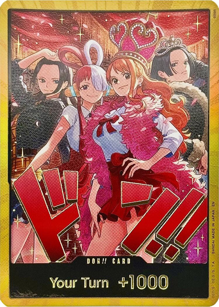 DON!! Card (Heroines Special Set) (Gold) [Extra Booster: One Piece Heroines Edition] | Gamers Paradise