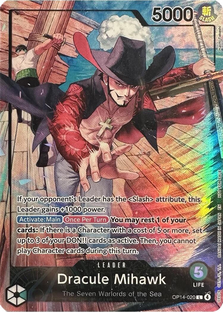 Dracule Mihawk (2026 PSA Magazine Promo) [One Piece Promotion Cards] | Gamers Paradise