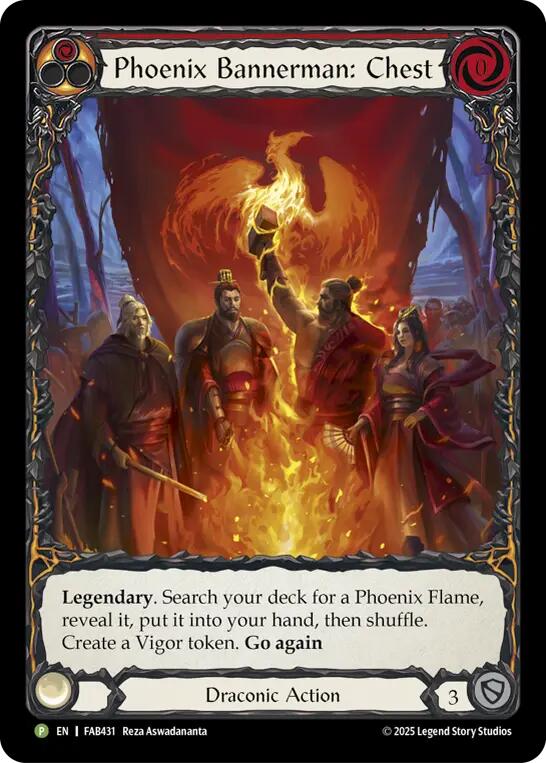 Phoenix Bannerman: Chest [FAB431] (Promo)  Cold Foil | Gamers Paradise