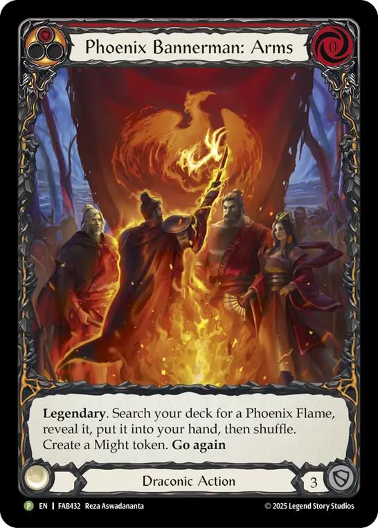 Phoenix Bannerman: Arms [FAB432] (Promo)  Cold Foil | Gamers Paradise