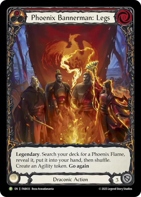Phoenix Bannerman: Legs [FAB433] (Promo)  Cold Foil | Gamers Paradise