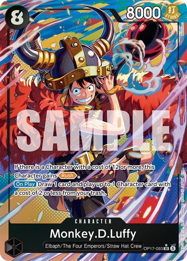Monkey.D.Luffy (Alternate Art) [The World's Strongest Warriors] | Gamers Paradise