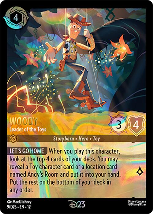 Woody - Leader of the Toys (9) [D23 Promos] | Gamers Paradise